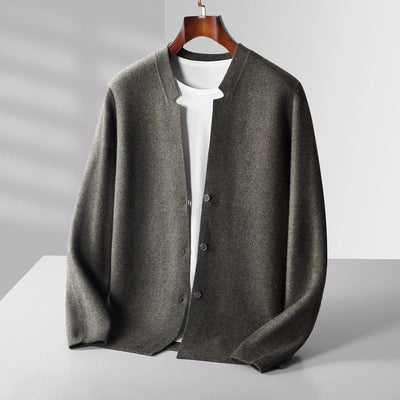 Classic Wool Cardigan by John Wellington