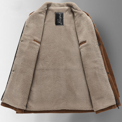 Dan Anthony Corduroy Warm Coat