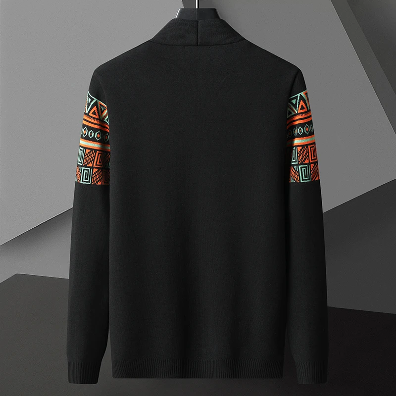 Dan Anthony Folk Motif Cardigan