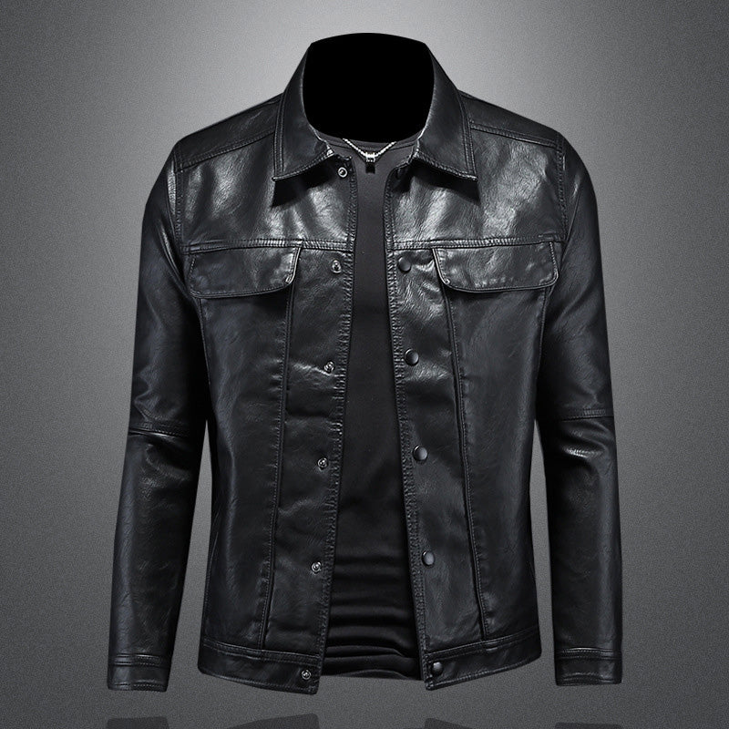 Dan Anthony Leather Biker Jacket