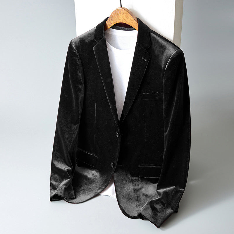 Dan Anthony Opulent Velvet Blazer