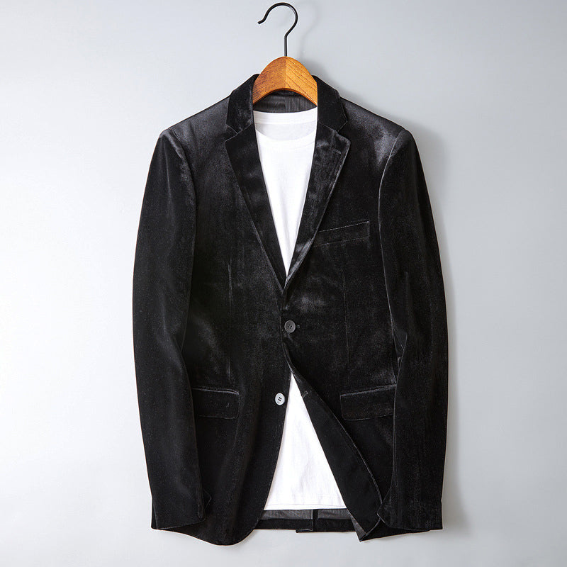 Dan Anthony Opulent Velvet Blazer