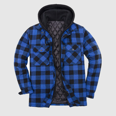 Dan Anthony Quilted Hooded Jacket