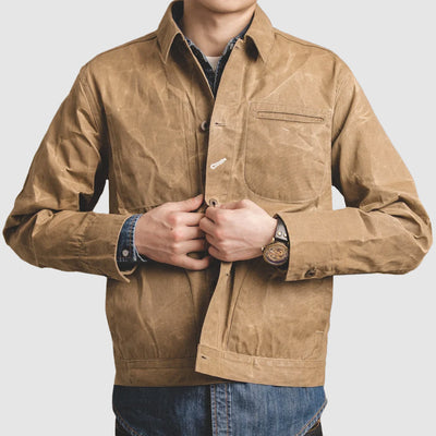 Dan Anthony Retro Waxed Cotton Jacket