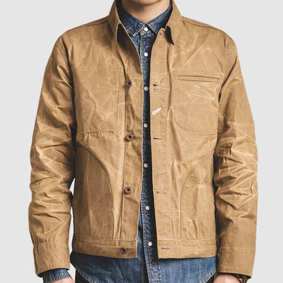 Dan Anthony Retro Waxed Cotton Jacket