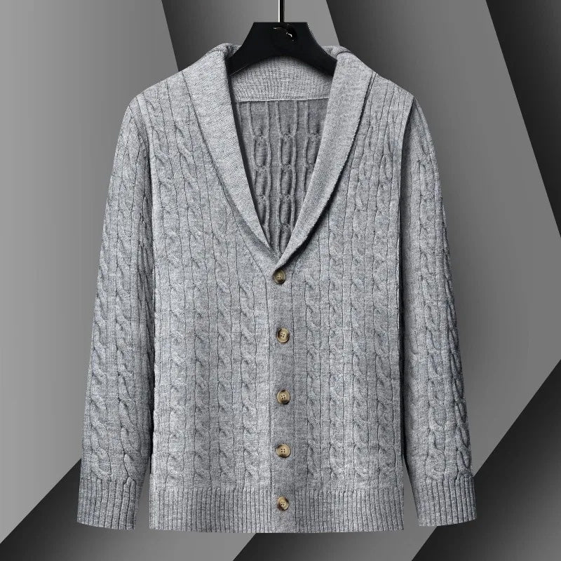 Dan Anthony Spiral Knit Cardigan