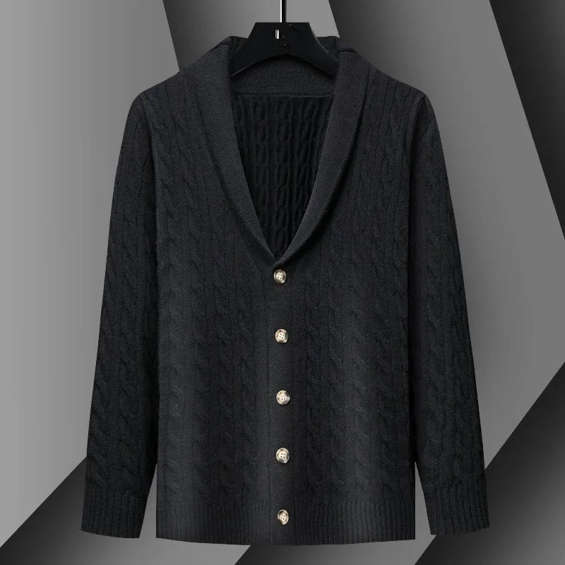 Dan Anthony Spiral Knit Cardigan