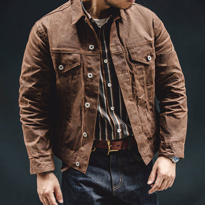 Dan Anthony Tin Cloth Waxed Jacket