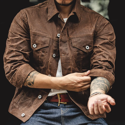 Dan Anthony Tin Cloth Waxed Jacket