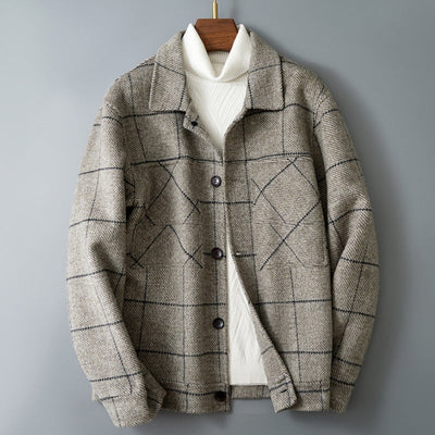 Dan Anthony Wool Plaid Jacket