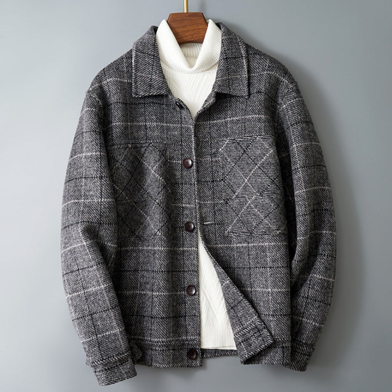 Dan Anthony Wool Plaid Jacket