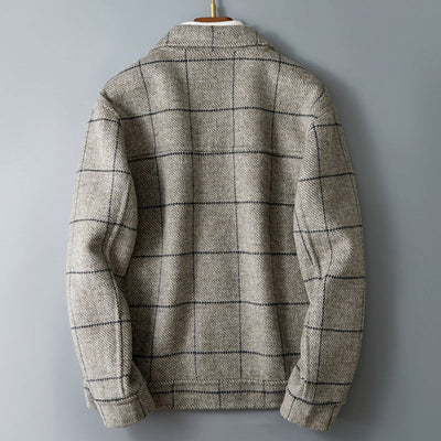 Dan Anthony Wool Plaid Jacket