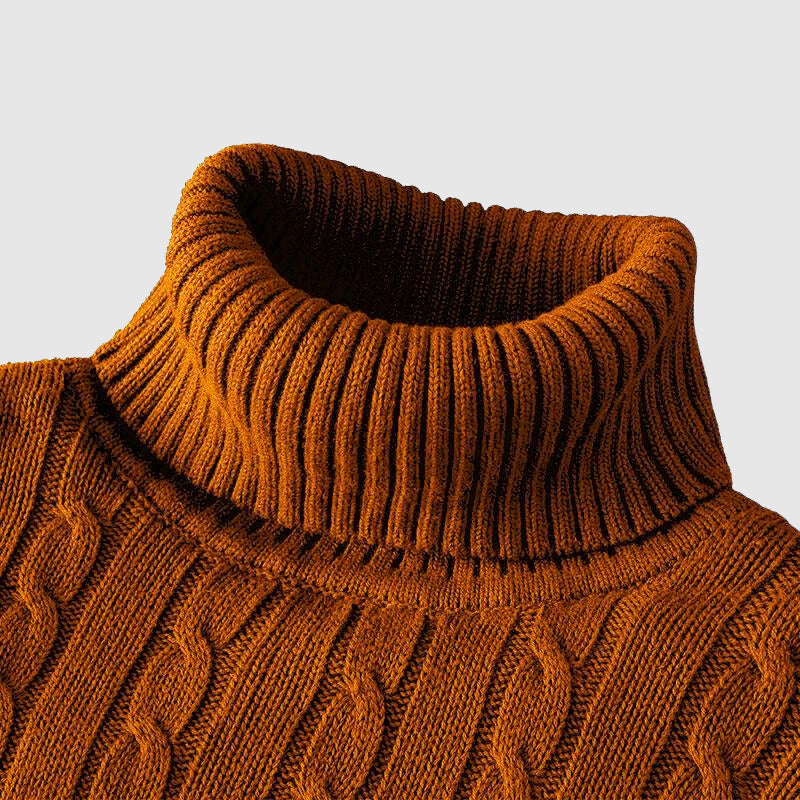 Dan Anthony Vanguard Turtleneck Cardigan