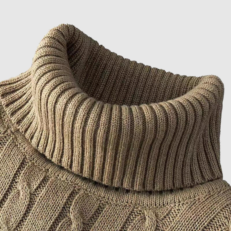 Dan Anthony Vanguard Turtleneck Cardigan