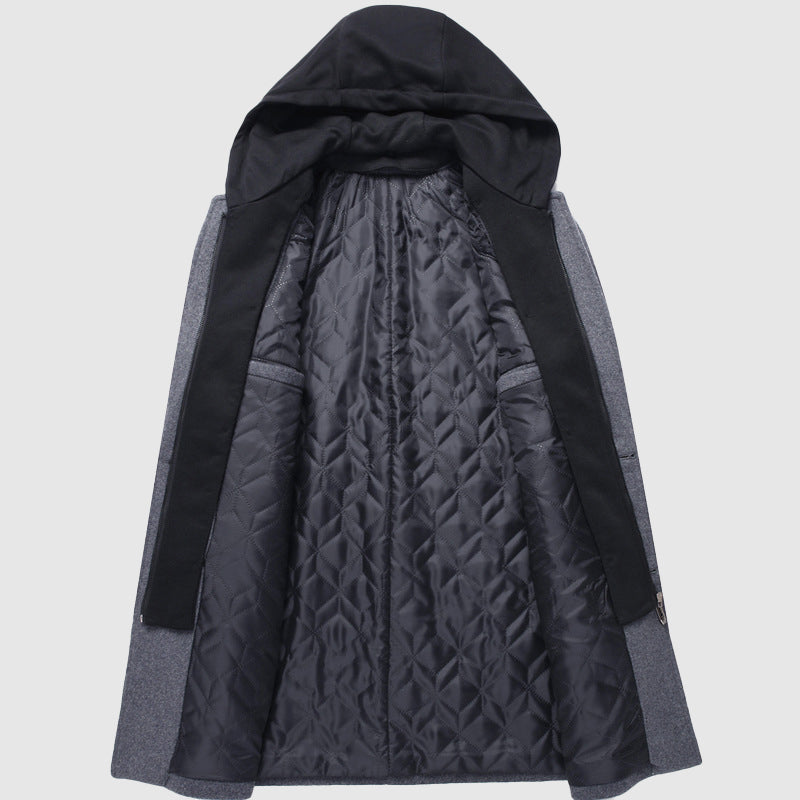 Elite Elegance Urban Wool Coat