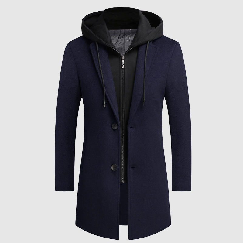 Elite Elegance Urban Wool Coat