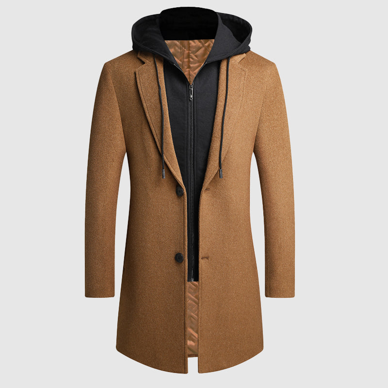 Elite Elegance Urban Wool Coat