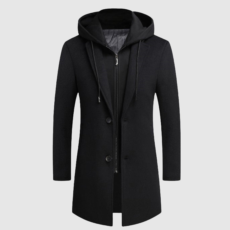 Elite Elegance Urban Wool Coat