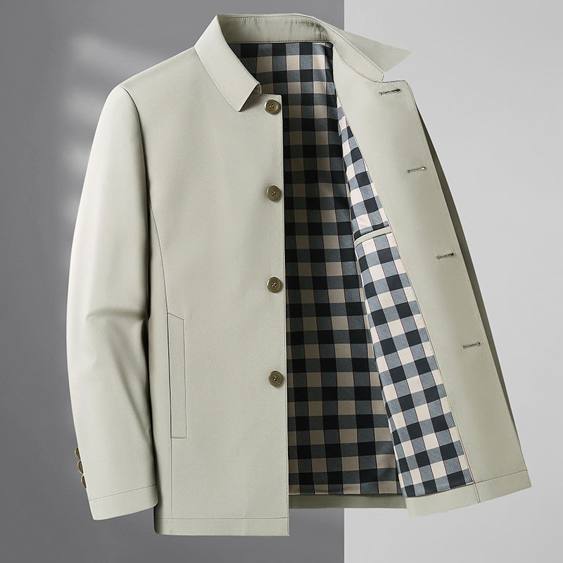 Evergreen Elegance Classic Jacket