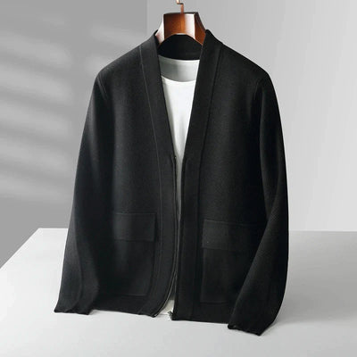 Heritage Knitwear Virgin Wool Cardigan