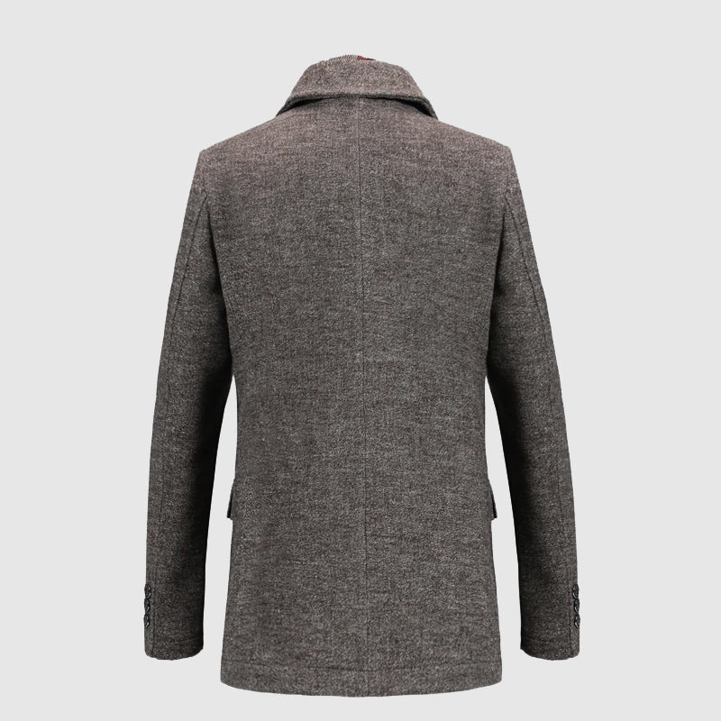 John Wellington Business Wool Coat