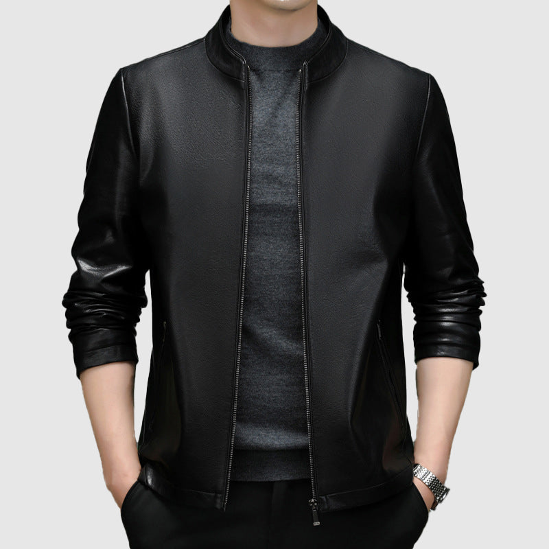 Mason Minimalistic Leather Jacket