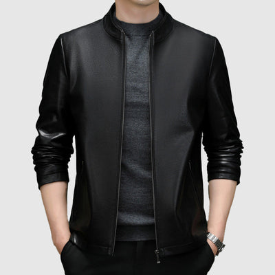 Mason Minimalistic Leather Jacket