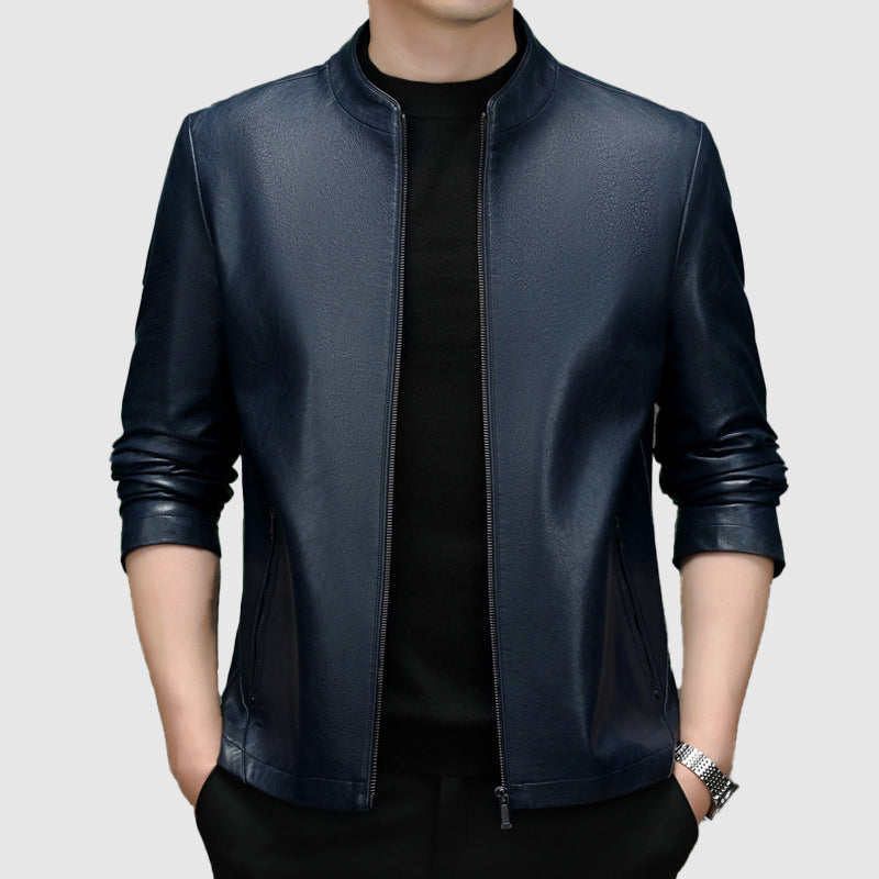 Mason Minimalistic Leather Jacket