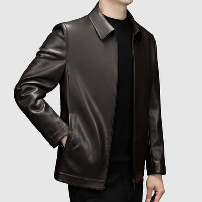 Mason Minimalistic Leather Jacket