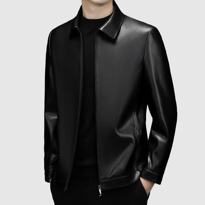 Mason Minimalistic Leather Jacket