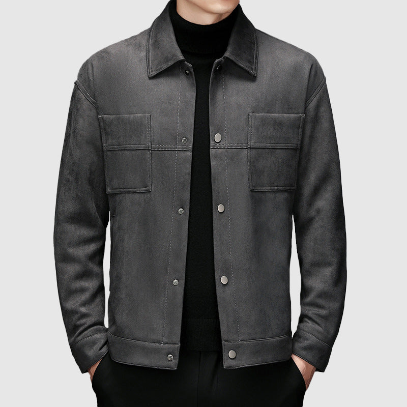 Massimo Casual Suede Jacket