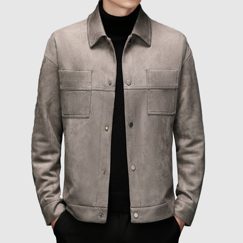 Massimo Casual Suede Jacket