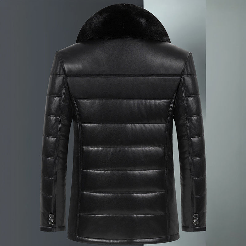 Massimo Sophistique Leather Jacket