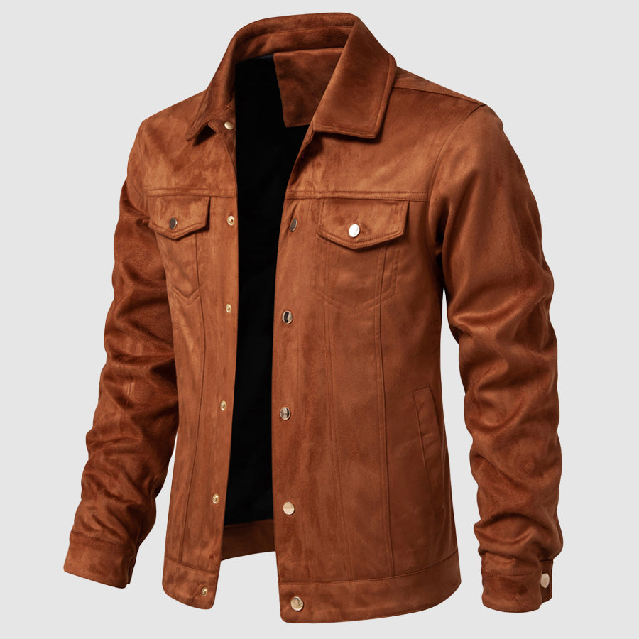 Maverick Suede Leather Jacket