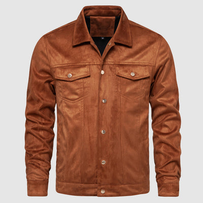 Maverick Suede Leather Jacket