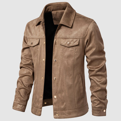 Maverick Suede Leather Jacket