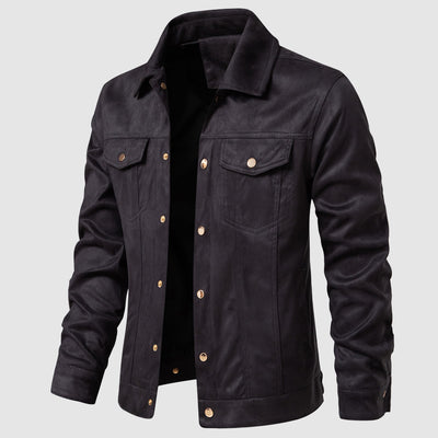 Maverick Suede Leather Jacket