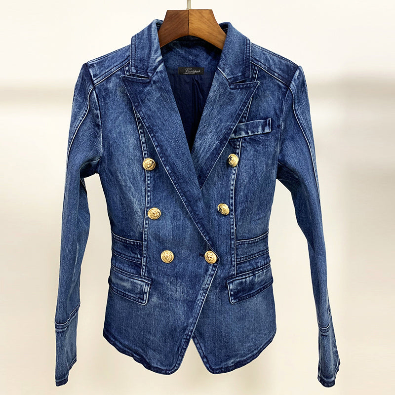 Olivia Klein Summer Denim Blazer