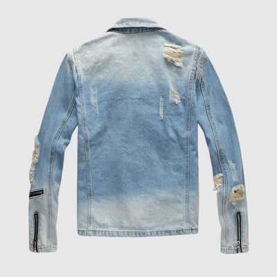 Signature Biker Denim Jacket by Dan Anthony