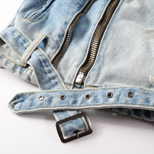 Signature Biker Denim Jacket by Dan Anthony